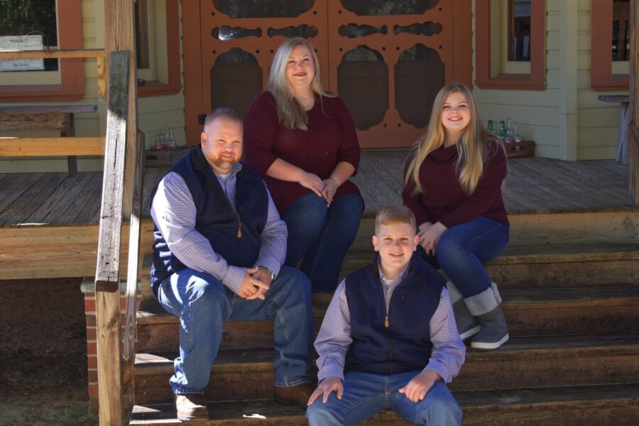 DCI employee family photo