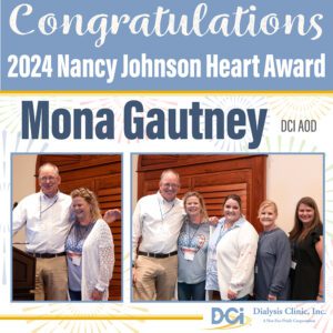 2024 Nancy Johnson Heart Award Recipient