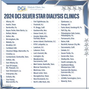 DCI 2024 Silver Star Award Winners