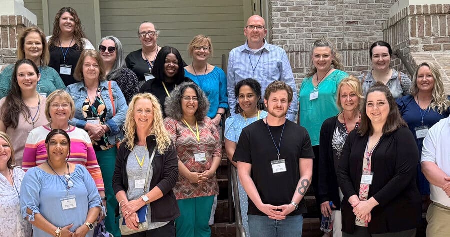 Group photo of 2025 star award clinic representatives